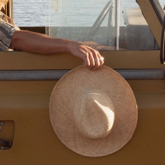 Will + Bear Wide Brim Jude Straw Hat Beachy Vacation Festival Vintage Inspired S main image 11